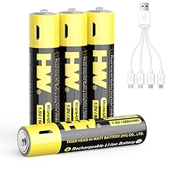 Rechargeable lithium aaa for sale  Delivered anywhere in USA 