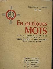 Mots. breve information d'occasion  Livré partout en France