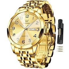 Olevs men gold for sale  Delivered anywhere in USA 