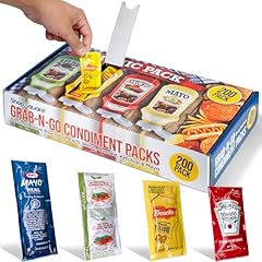 Grab condiment packs for sale  Delivered anywhere in USA 