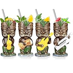 Tiki glasses mugs for sale  Delivered anywhere in UK
