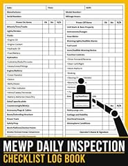 Mewp daily inspection for sale  Delivered anywhere in UK