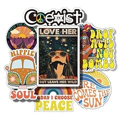 Retro hippie stickers for sale  Delivered anywhere in USA 