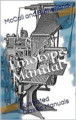 Linotype manual illustrated usato  Spedito ovunque in Italia 