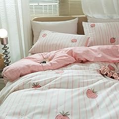 Pink strawberry duvet for sale  Delivered anywhere in USA 