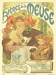 Onthewall alphonse mucha for sale  Delivered anywhere in UK