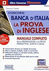 Concorsi banca italia. usato  Spedito ovunque in Italia 