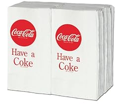 Coke paper napkins for sale  Delivered anywhere in UK