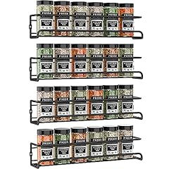 Used, Spice Racks Organiser - 4 Tier Hanging Stainless Steel for sale  Delivered anywhere in UK