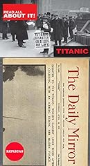 Titanic replica newspaper for sale  Delivered anywhere in Ireland