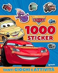 Cars 1000 sticker usato  Spedito ovunque in Italia 