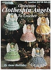 Christmas clothespin angels for sale  Delivered anywhere in USA 