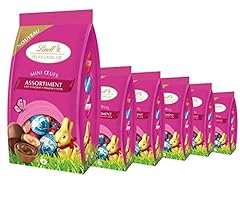 Lindt packet of 22 mini eggs rabbit gold assorted 180, used for sale  Delivered anywhere in UK
