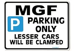 Mgf car parking for sale  Delivered anywhere in UK