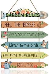 Kairne garden rules for sale  Delivered anywhere in UK