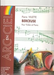 Berceuse violon piano d'occasion  Livré partout en France