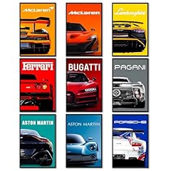 Pcs car posters for sale  Delivered anywhere in UK