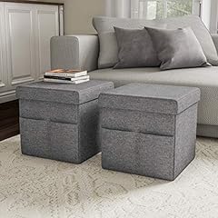 Set ottomans storage for sale  Delivered anywhere in USA 