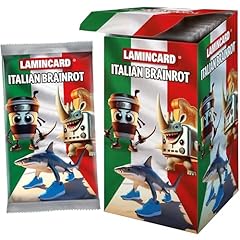 Lamincard italian brainrot usato  Spedito ovunque in Italia 