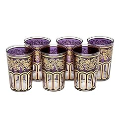 Moroccan tea glasses for sale  Delivered anywhere in UK