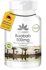 Baobab 500mg 120 gebraucht kaufen  Wird an jeden Ort in Deutschland