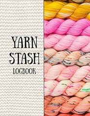Yarn stash logbook for sale  Delivered anywhere in USA 