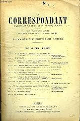 Correspondant tome 191 d'occasion  Livré partout en France
