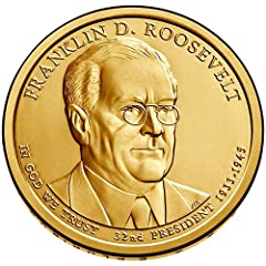 2014 S Proof Franklin D. Roosevelt Presidential Dollar for sale  Delivered anywhere in USA 