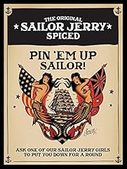 Sailor jerry 8x12 for sale  Delivered anywhere in USA 