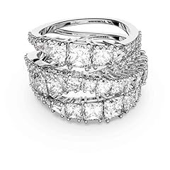 Swarovski anello twist usato  Spedito ovunque in Italia 