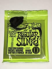 Used, Ernie Ball Regular Slinky Electric Guitar Strings - for sale  Delivered anywhere in UK