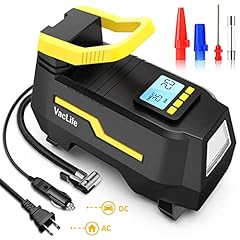 VacLife AC/DC 2-in-1 Tire Inflator - Portable Air Compressor, for sale  Delivered anywhere in USA 