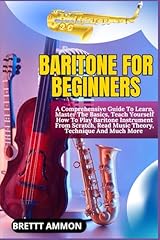 Baritone beginners comprehensi for sale  Delivered anywhere in UK