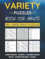 Variety puzzle book for sale  Delivered anywhere in UK