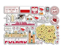 Sticker sheet poland for sale  Delivered anywhere in UK