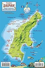 Saipan map reef for sale  Delivered anywhere in USA 