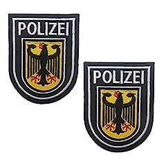 Polizei Patch bestickt – Deutschland-Flagge Bundeswehr gebraucht kaufen  Wird an jeden Ort in Deutschland