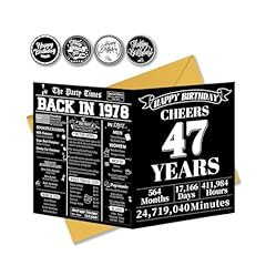 47th birthday card for sale  Delivered anywhere in USA 
