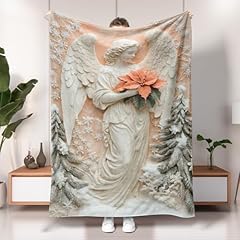 Angel floral fleece for sale  Delivered anywhere in USA 