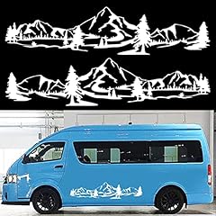 2pcs car decals for sale  Delivered anywhere in UK