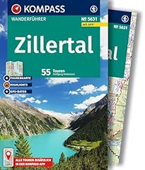 Kompass wanderführer zillerta gebraucht kaufen  Wird an jeden Ort in Deutschland