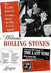 Rolling stones poster for sale  Delivered anywhere in UK