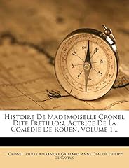 Histoire mademoiselle cronel d'occasion  Livré partout en France