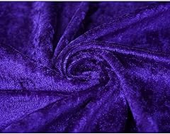Crushed velvet fabric for sale  Delivered anywhere in UK