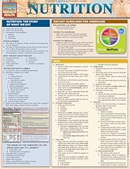 Nutrition quickstudy laminated for sale  Delivered anywhere in USA 