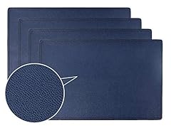 Faux leather placemats for sale  Delivered anywhere in USA 