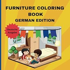 Cute furniture coloring for sale  Delivered anywhere in UK