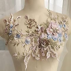 Embroidery applique lace for sale  Delivered anywhere in Ireland