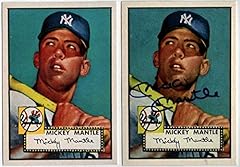 Mickey Mantle 1952 Topps Baseball Rookie RC Lot of for sale  Delivered anywhere in USA 