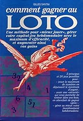 Gagner loto santini d'occasion  Livré partout en France